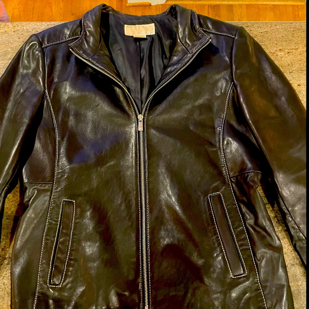 Leather Blazer